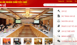 Trang tin điện tử Án lệ của TAND tối cao chính thức hoạt động