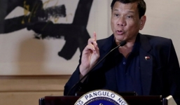 Đến thăm Trung Quốc, tổng thống Philippines nói 'lời chia tay' với Mỹ