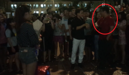 'Soái ca' áo đen tỏ tình ồn ào tại Đại học Vinh bị thầy giáo phá đám