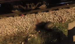 Tai nạn thương tâm: Băng qua đường sắt, thanh niên bị tàu hỏa đâm tử vong