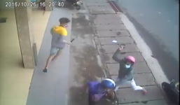 Nam thanh niên bị chém hội đồng ngay trên đường phố Biên Hòa