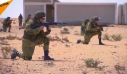 Video: Đặc nhiệm Nga trình diễn kĩ năng nhảy dù, diệt khủng bố