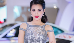 Lệ Hằng đeo trang sức tiền tỷ, tạo dáng cuốn hút bên xe sang