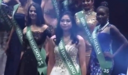 Phần trình diễn váy dạ hội gây 'sững sờ' của thí sinh Nữ hoàng Sắc đẹp Toàn cầu