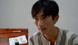 Thanh niên nghiện ma túy dùng kim tiêm trấn lột tiền của hàng trăm tài xế