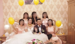 Cô dâu Hà thành đeo vàng 'trĩu cổ' bất ngờ nổi tiếng sau một đêm