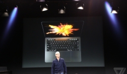 Macbook Pro mới ra mắt với Touchbar, vân tay, giá từ 1.499 USD