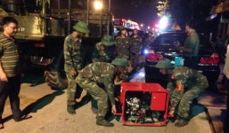 Hà Tĩnh: Nghẹt thở vô hiệu hóa 2 quả mìn hẹn giờ trong đám tang