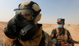 IS tạo mây acid tấn công Trung Đông