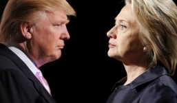 Trump bất ngờ vượt lên dẫn trước Hillary Clinton