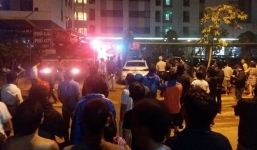 Hà Nội: Cháy chung cư trong đêm, người dân hoảng loạn tháo chạy