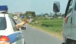 Công an được phép nổ súng để dừng và khống chế phương tiện