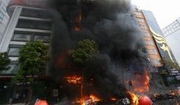 Cháy dãy quán karaoke ở Trần Thái Tông: Ai chịu trách nhiệm?