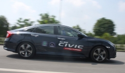 Honda Civic 2017 tại Việt Nam không dính lỗi phanh điện tử