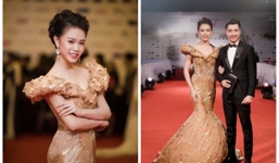 Cô gái học giỏi nhất Hoa hậu Việt Nam 'lột xác' với váy đuôi cá quyến rũ