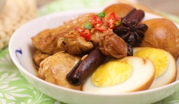 Đậu phụ kho trứng món ăn ngon ngày lạnh