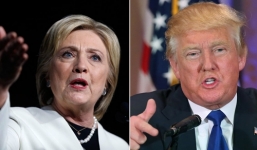Clinton nới rộng khoảng cách với Trump sau khi được 'giải oan'