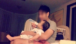 Con trai Thu Minh lần đầu lộ diện