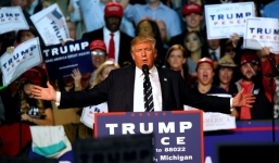 Trump lại dẫn trước Clinton, tiếp tục chiến thắng tại Kentucky, Indiana