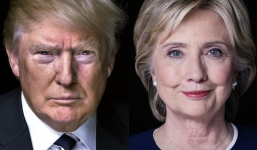 Trump và Clinton liên tục bám đuổi nhau số phiếu đại cử tri