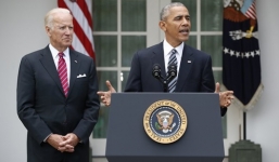 Obama kêu gọi người Mỹ ủng hộ Donald Trump