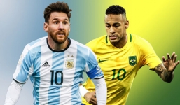 Siêu kinh điển Nam Mỹ: Messi lu mờ trước Neymar