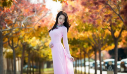 Cách tạo dáng chụp ảnh kỷ yếu đẹp với áo dài