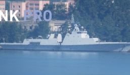 Lộ diện tàu chiến tàng hình tối tân của Triều Tiên