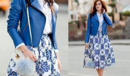 Bí quyết chọn áo khoác phù hợp với váy cho phái đẹp