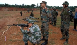 Trung Quốc-Ấn Độ tiến hành tập trận chung