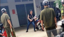 Con nghiện hành hung Thượng tá Công an trọng thương