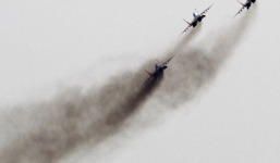 Chiến đấu cơ MiG-29K của Nga gặp nạn khi hạ cánh xuống tàu sân bay