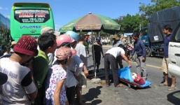 Tai nạn giao thông, 2 bố con chết thảm