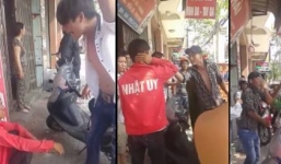 Hiếp người quá đáng sau va chạm xe máy, 2 thanh niên bị trả giá