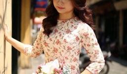 Bí quyết chọn áo dài cho người béo gọn gàng, thanh mảnh hơn