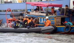Tàu Panama va chạm sà lan ở Cần Giờ: Tìm thấy thi thể nữ thuyền trưởng 