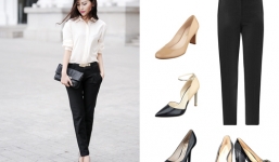 3 cách chọn giày cho quần tây để chị em đẹp hơn