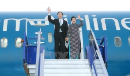 Chủ tịch nước Trần Đại Quang đặt chân đến Peru dự APEC 24