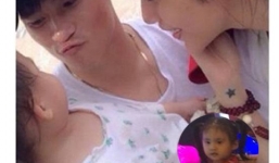 Thủy Tiên bất ngờ khi con gái bánh gạo cầu may cho Công Vinh