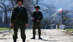 Hai binh sĩ Nga bị Ukraine bắt giữ gần biên giới Crimea