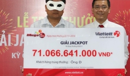 Lộ diện người trúng số 71 tỷ đồng của Vietlott