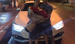 Video: 'Soái ca' tặng vợ siêu xe BMW 2,2 tỷ ở Bình Dương gây sốt cộng đồng mạng