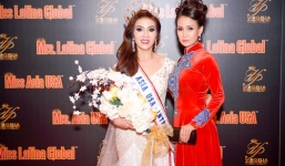 Hoa hậu Quý bà Sương Đặng xinh đẹp giữa dàn giám khảo nước ngoài