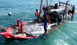 Tỉnh Thanh Hóa chỉ đạo điều tra vụ tàu thanh tra va chạm tàu ngư dân