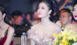 Huyền My khoe vẻ đẹp hút mắt với váy đuôi cá xuyên thấu