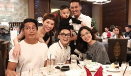 Hà Tăng xuất hiện với khuôn mặt khác lạ ở những tháng cuối thai kỳ?