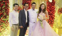 Lễ cưới hoành tráng của diễn viên Thiên Bảo với vợ hoa khôi