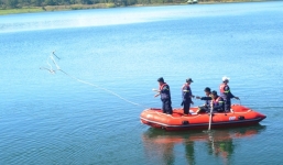 Thủ môn đội bóng đá Lâm Đồng mất tích dưới hồ