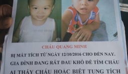 Người cha quỳ lạy cầu mong tìm lại con trai 3 tuổi mất tích bí ẩn