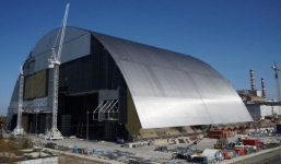 Ukraine hoàn thành 'quan tài thép' chôn nhà máy Chernobyl vĩnh viễn